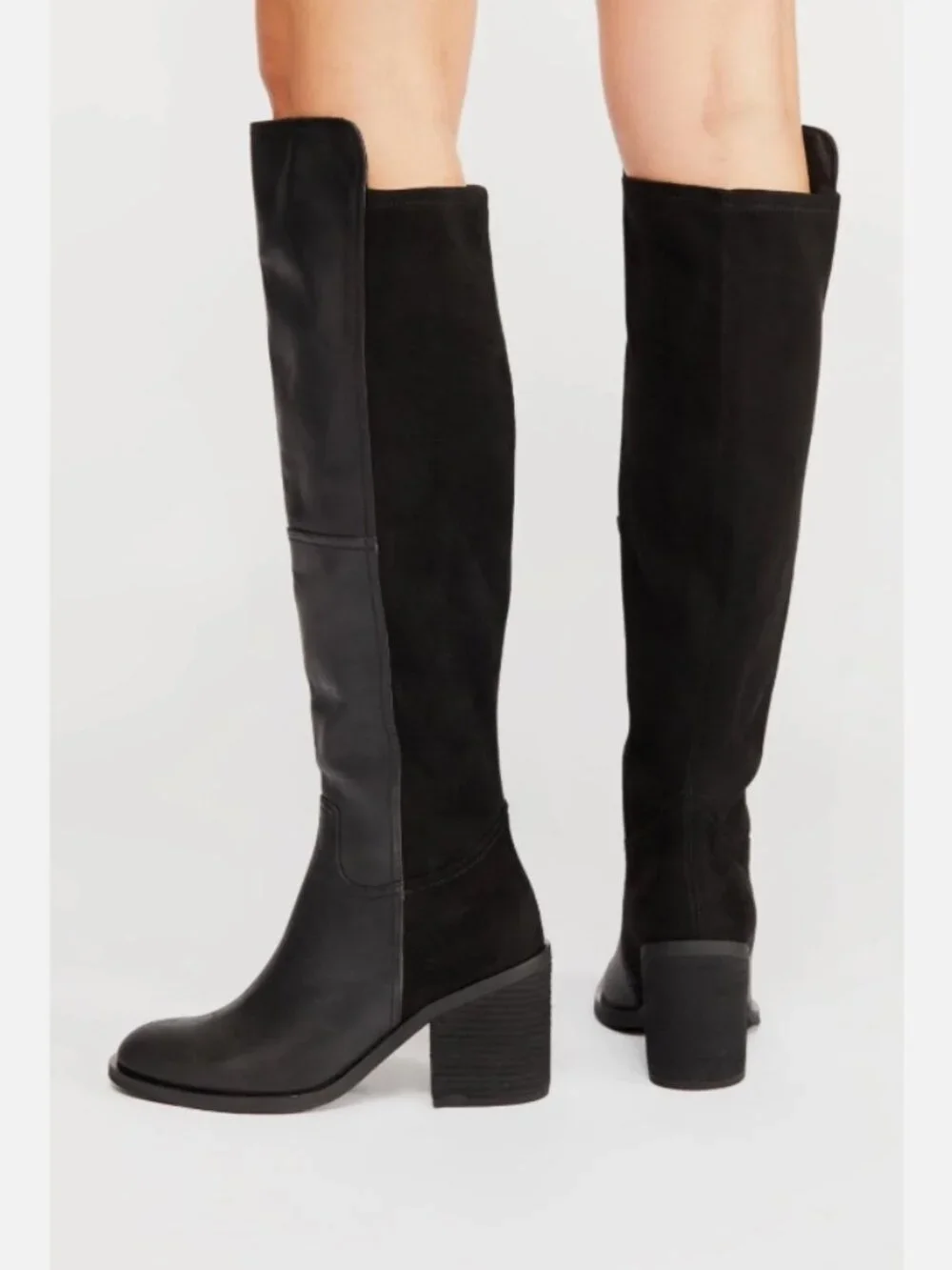 New Free People Landry Over The Knee Boots Size 7 MSRP: $300 Leather
